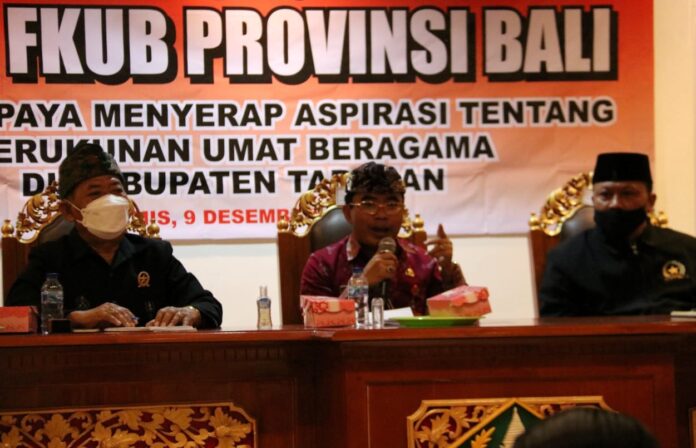 IMG-20211209-WA0032 Pertemuan jajaran FKUB Provinsi Bali dengan Wabup Tabanan.