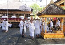 Serangkaian Pujawali Pura Petitenget, Hingga 10 Januari Krama Kerobokan Tidak Diperkenankan Menggelar Upacara Atiwa-tiwa Pujawali Pura Petitenget