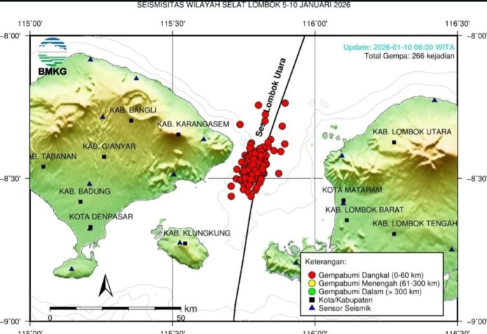 Gempa Selat Lombok