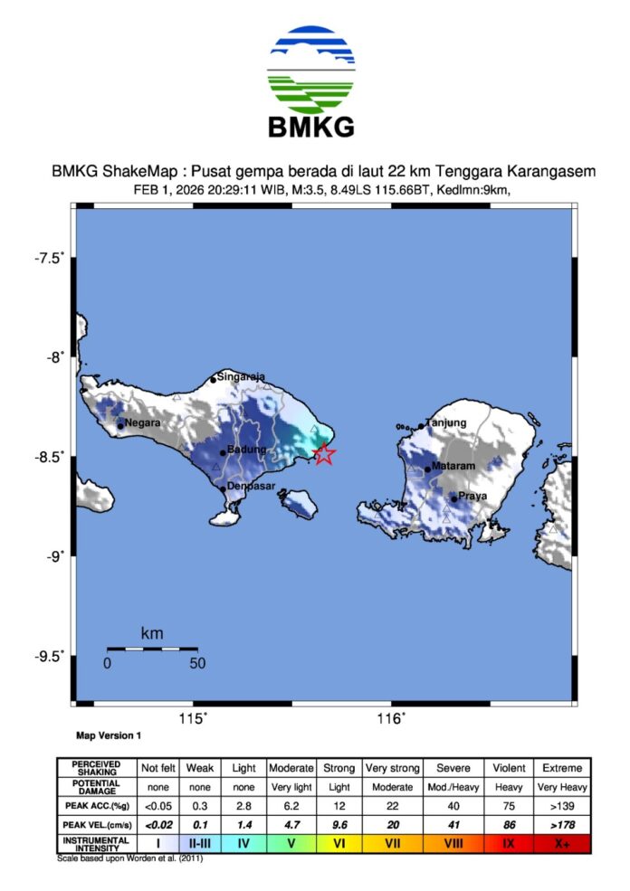 Gempa Karangasem