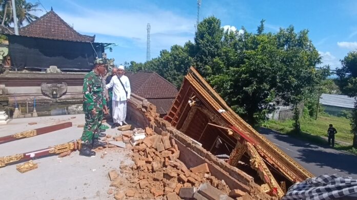 Angin kencang di Bali