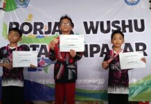 192 Atlet Wushu Denpasar Bertarung di Porjar 2026, Perebutkan Tiket ke Tingkat Provinsi Wushu Porjar Denpasar