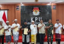 DPRD Badung Apresiasi Pleno KPU, Perkuat Akurasi Data Pemilih Berkelanjutan Rapat pleno rekapitulasi