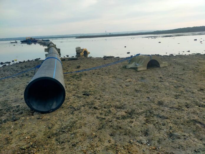 PDAM Badung pipa laut