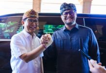Isu Estafet Kepemimpinan Badung, Adi Arnawa dan Gus Bota Kompak Bantah Retak