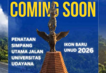 Monumen Prabu Udayana Dibangun di Kampus Bukit, Jadi Simbol Baru Unud Monumen Prabu Udayana