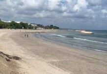 Viral Kubangan Air di Pantai Kuta, Ternyata Dibuat untuk Penanganan Abrasi Pantai Kuta