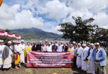 Pasaban Rsiwara Narawangsa Sri Nararya Damar Kencang Gelar Pakelem di Danau Buyan Pasaban Rsiwara