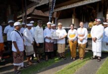 Bupati dan Wabup Badung Hadiri Karya Melaspas di Pura Dalem Suargan Bongkasa Pura Dalem Suargan