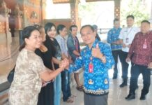 Pemerintah Mulai Tata Kawasan Kota Tabanan, Pedagang Pasar Senggol Digeser Sementara Penataan Kota Tabanan
