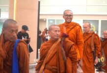 Rangkaian Indonesia Walk for Peace, 50 Bhikkhu Thudong Tiba di Bali