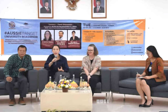 AussieBanget University Roadshow 2026 di Kampus Unud. (ist) Roadshow di Kampus Unud