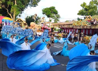 Peed Aya PKB XLVIII Tampil Memukau, Kawasan Renon Jadi Lautan Manusia Peed Aya PKB