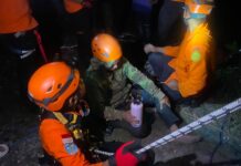 Nekat Selamatkan Anjing, Pria 55 Tahun Terjebak di Tebing Pantai Pandawa Pantai Pandawa