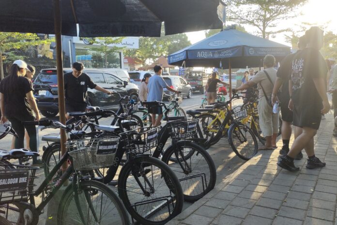 Sepeda di Sanur