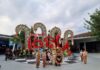 Wisatawan Disambut Parade Gebogan hingga Barong di Bandara Ngurah Rai Bandara Ngurah Rai