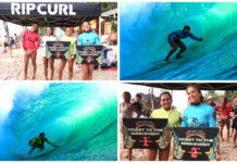 Taina Izquierdo Juarai Women’s Local Trials, Dampingi Paris Nalendra ke Rip Curl Cup Padang Padang 2026 Rip Curl Padang Padang