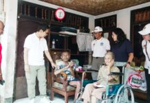 Bupati dan Ketua K3S Badung Sambangi Warga Disabilitas di Abianbase Disabilitas