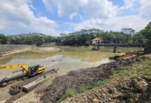 Debit Air Bendungan Telaga Tunjung Berkurang, Ini Penyebabnya Bendungan Telaga Tunjung