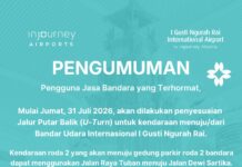 Akses Bandara Ngurah Rai Diubah, Tujuh U-turn Ditutup untuk Urai Kemacetan Akses Bandara Ngurah Rai