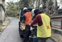 Dinas PUPR Tabanan Percepatan Pemeliharaan Jalan Banjar Dukuh Jalan Banjar Dukuh