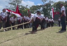 Semarak HUT ke-81 RI, ASN Pemkab Tabanan Adu Kekompakan Lewat Lomba Tradisional HUT RI