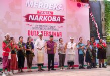 Merdeka Tanpa Narkoba, Pagelaran Seni dan Pengukuhan Duta Bersinar Kecamatan Kuta Utara Narkoba
