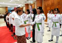 Paskibraka Badung Tahun 2026 Resmi Dikukuhkan, Siap Kibarkan Merah Putih di HUT ke-81 RI Paskibraka Badung