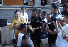 Penguatan Karakter dan Kesadaran Antinarkoba di Prosesi Potong Rambut Paskibraka Badung Paskibraka Badung