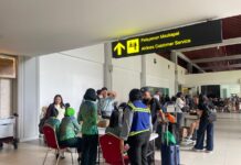 Erupsi Gunung Anak Krakatau Berdampak pada Bandara Ngurah Rai, Belasan Penerbangan Bali-Jakarta Dibatalkan Erupsi Gunung Anak Krakatau