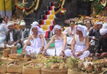 Rangkaian Tawur Agung, Ritual Subhakti Watos dan Mapapada Walungan Digelar di Pura Hulundanu Batur Pura Hulundanu Batur