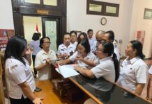Tim Disiplin Pemkab Badung Sidak Dinas PUPR dan BPKAD, Pastikan ASN Tetap Disiplin Tim disiplin Pemkab Badung