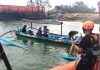 Jukung Mati Mesin di Tengah Perairan Benoa, Empat Orang Dievakuasi Tim SAR Jukung mati di Benoa