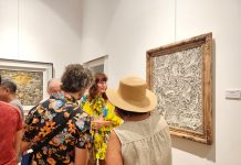 Mengurai Belenggu Tradisi: Perupa Payangan Unjuk 38 Karya di Santrian Art Gallery Perupa Payangan