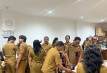 Sidak ASN di Badung, Empat Pegawai Tak di Kantor Meski Absensi Terisi Sidak ASN