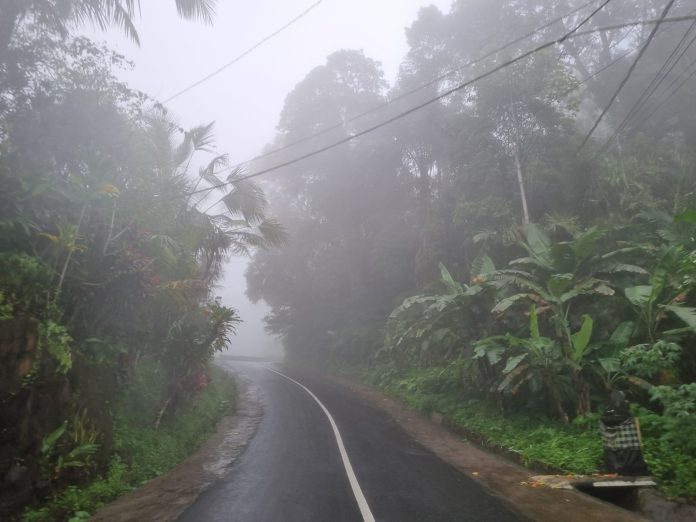 Musim hujan di Bali