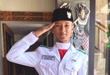 Tegap di Barisan, Lembut di Panggung Seni Paskibraka Provinsi Bali