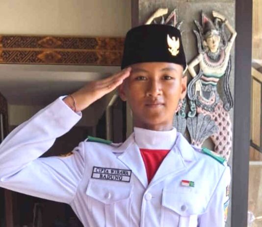 Tegap di Barisan, Lembut di Panggung Seni Paskibraka Provinsi Bali