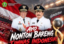 Pemkab dan KONI Tabanan Gelar Nobar Final ASEAN Cup 2026 di Lapangan Dangin Carik ASEAN Cup